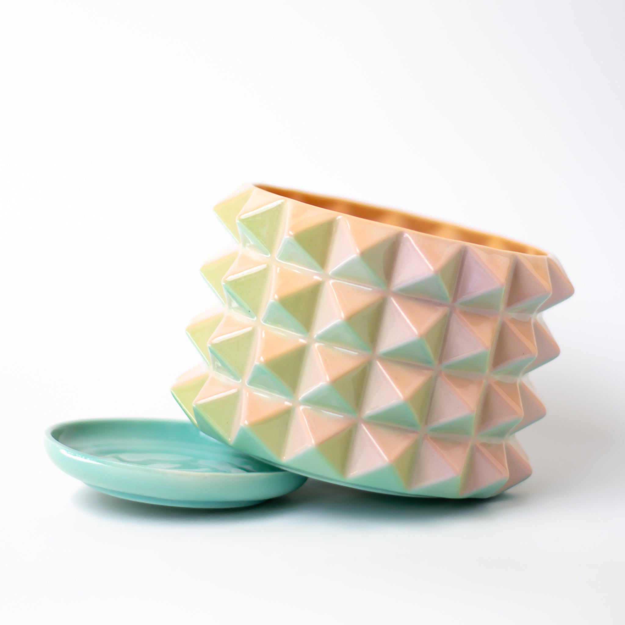 Prism Planter in TBD blush vibes