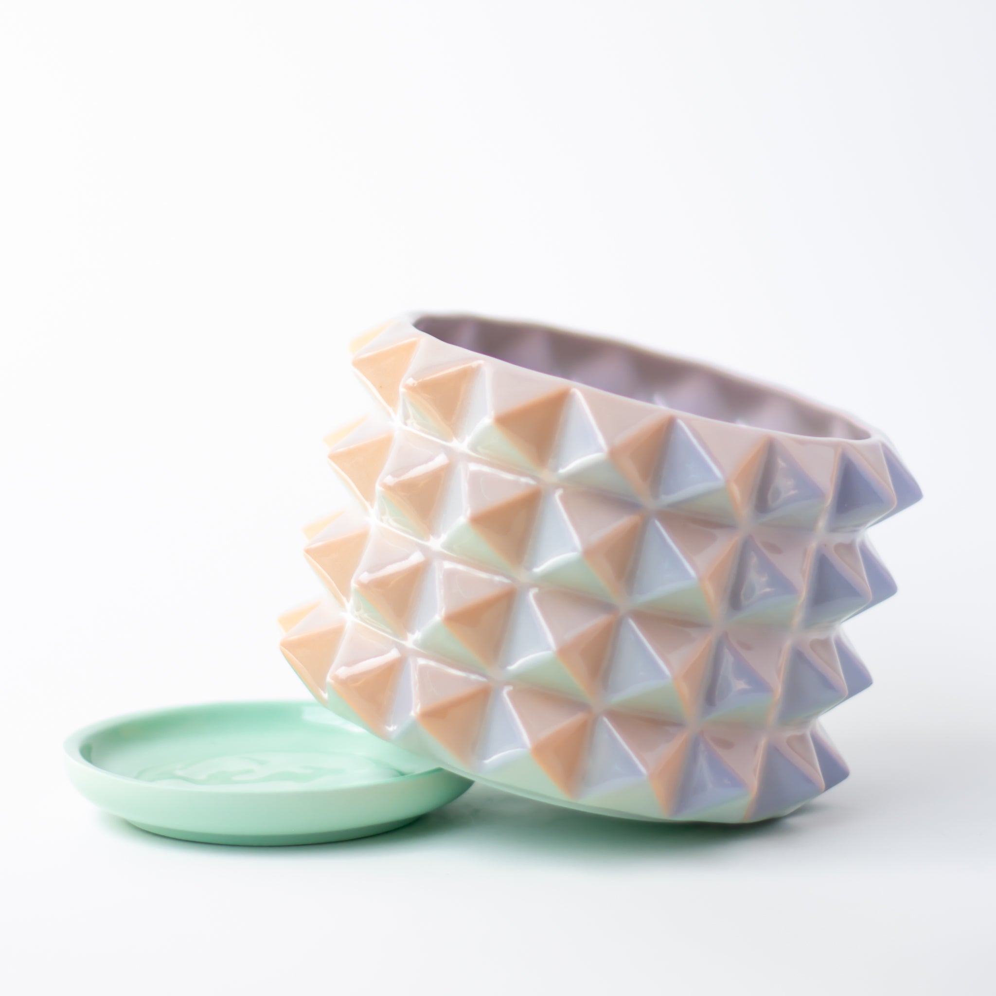 Prism Planter in Opalite