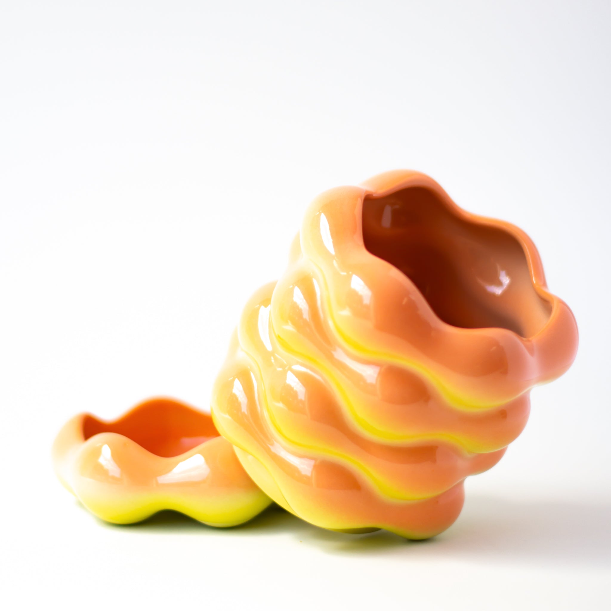 High Tide Planter in Melon