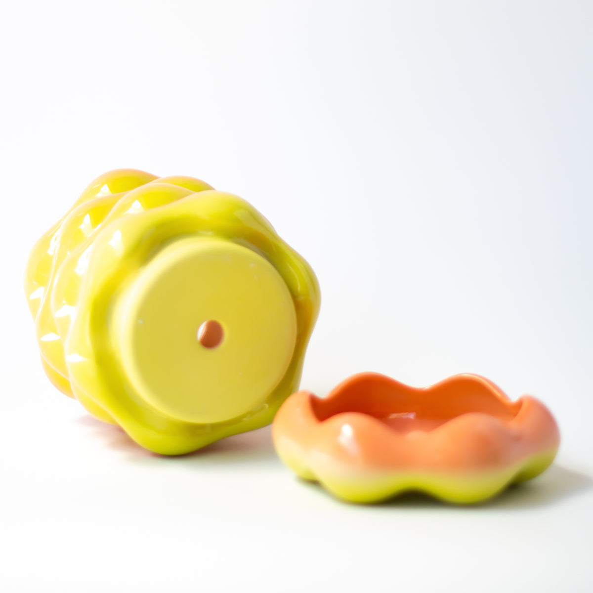 High Tide Planter in Melon