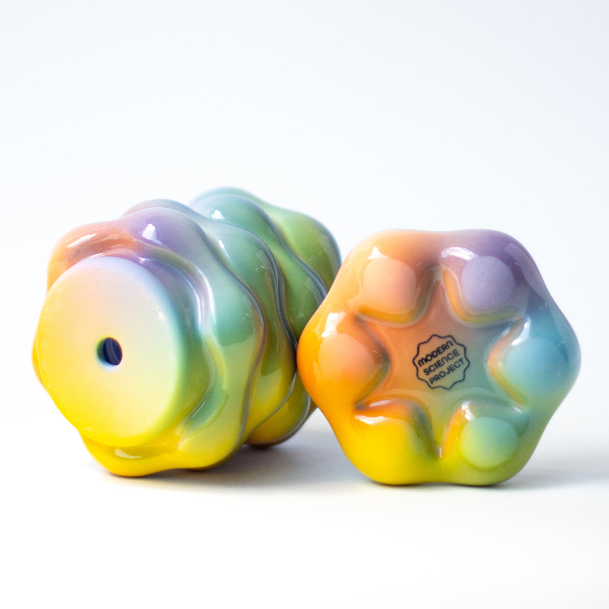 High Tide Planter in Cobalt Rainbow