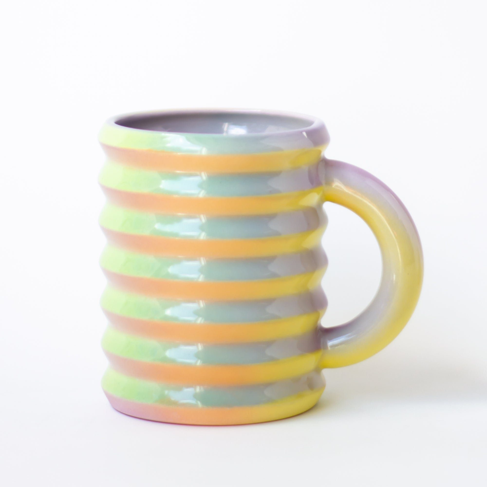 Wiggle Mug in Pastel Prism