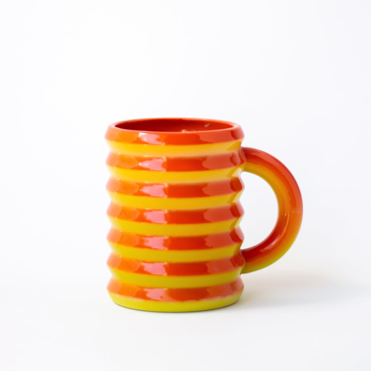 Wiggle Mug in Cherry Tomato