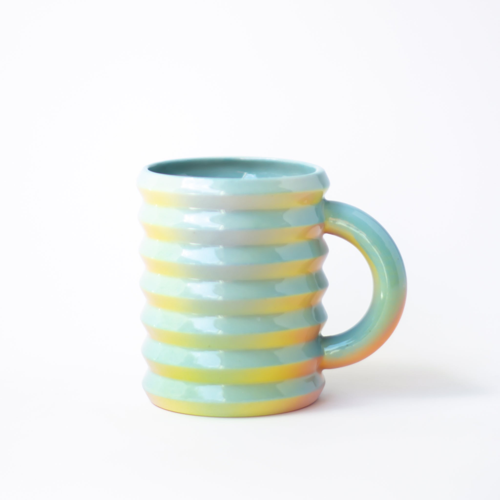 Wiggle Mug in Iridescent Clouds