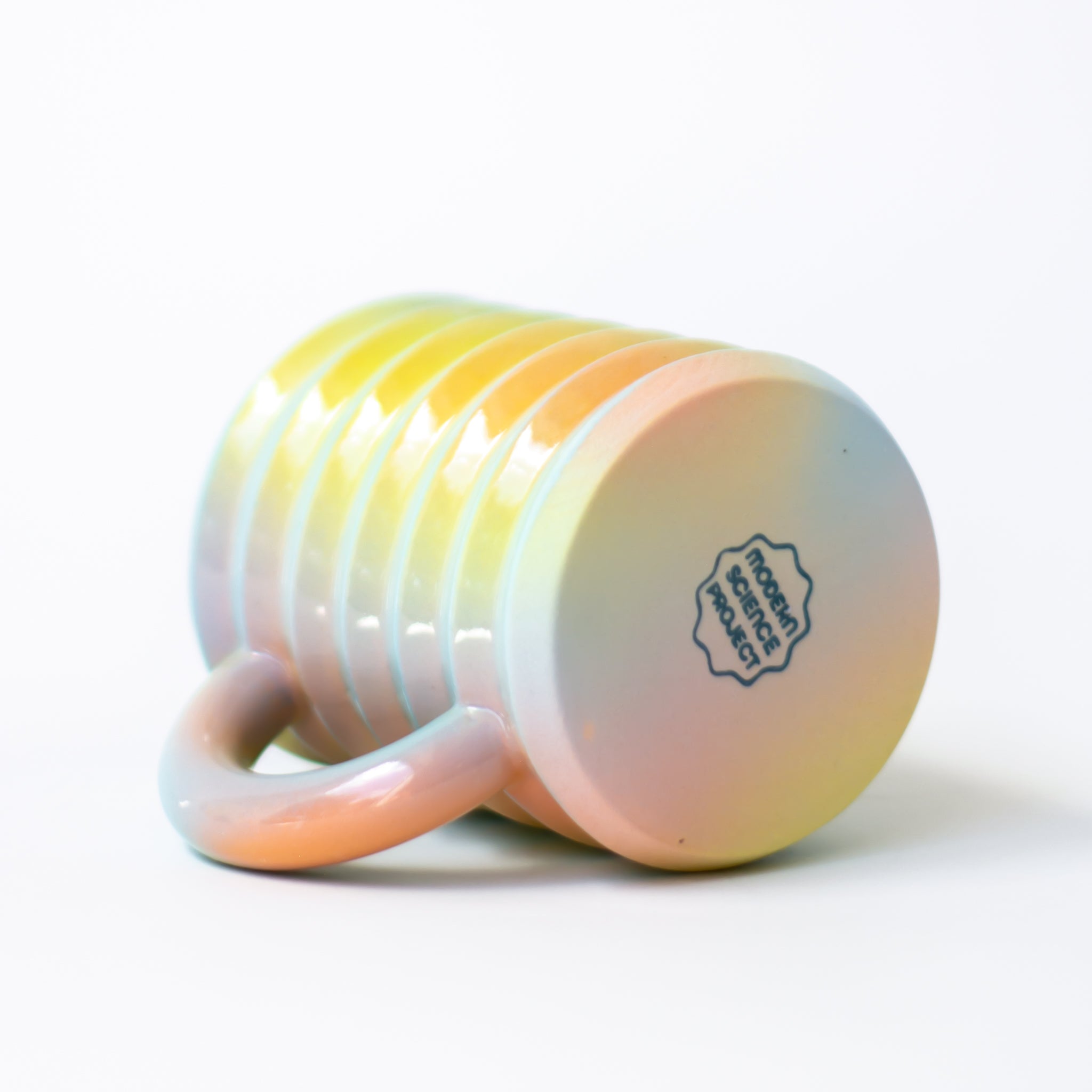 Wiggle Mug in Iridescent Clouds