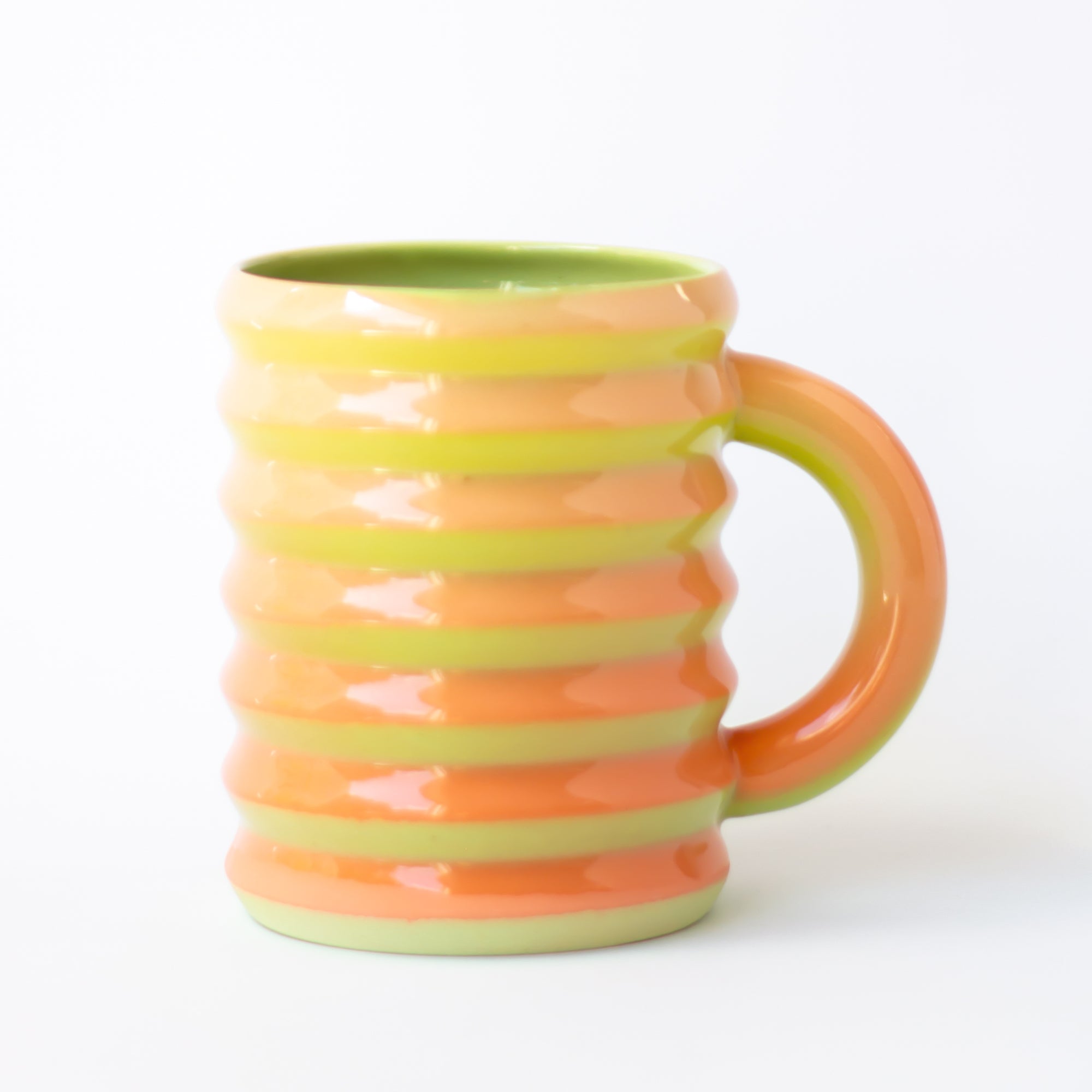 Wiggle Mug in Neon Melon