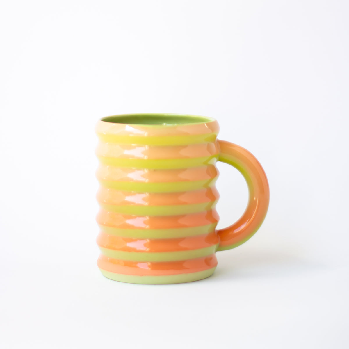 Wiggle Mug in Neon Melon