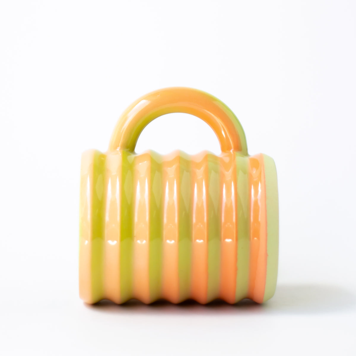 Wiggle Mug in Neon Melon