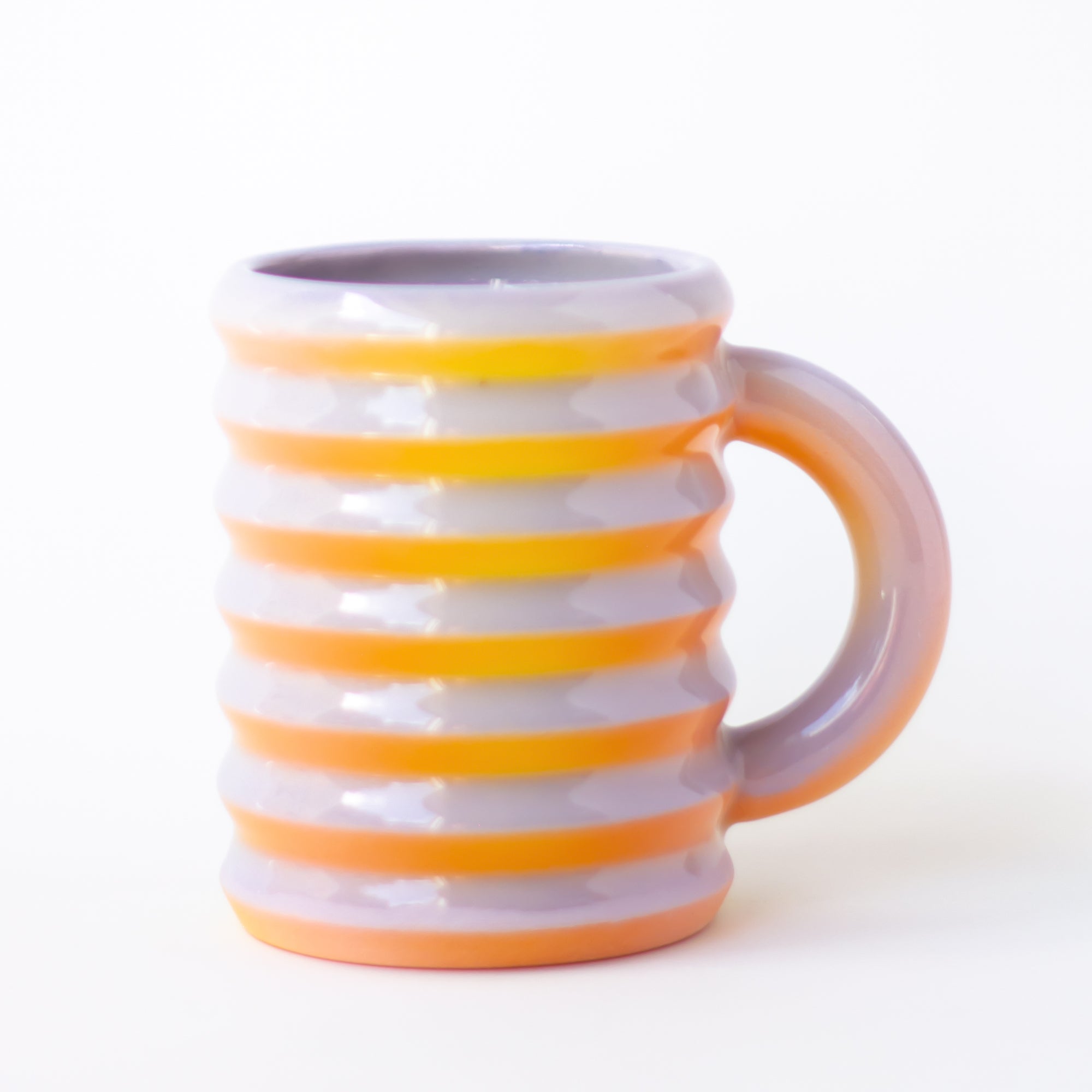 Wiggle Mug in Iridescent Sunset