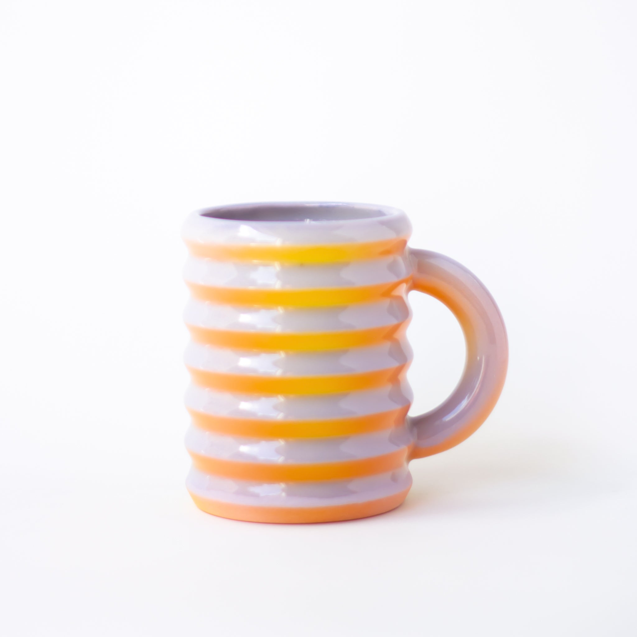 Wiggle Mug in Iridescent Sunset