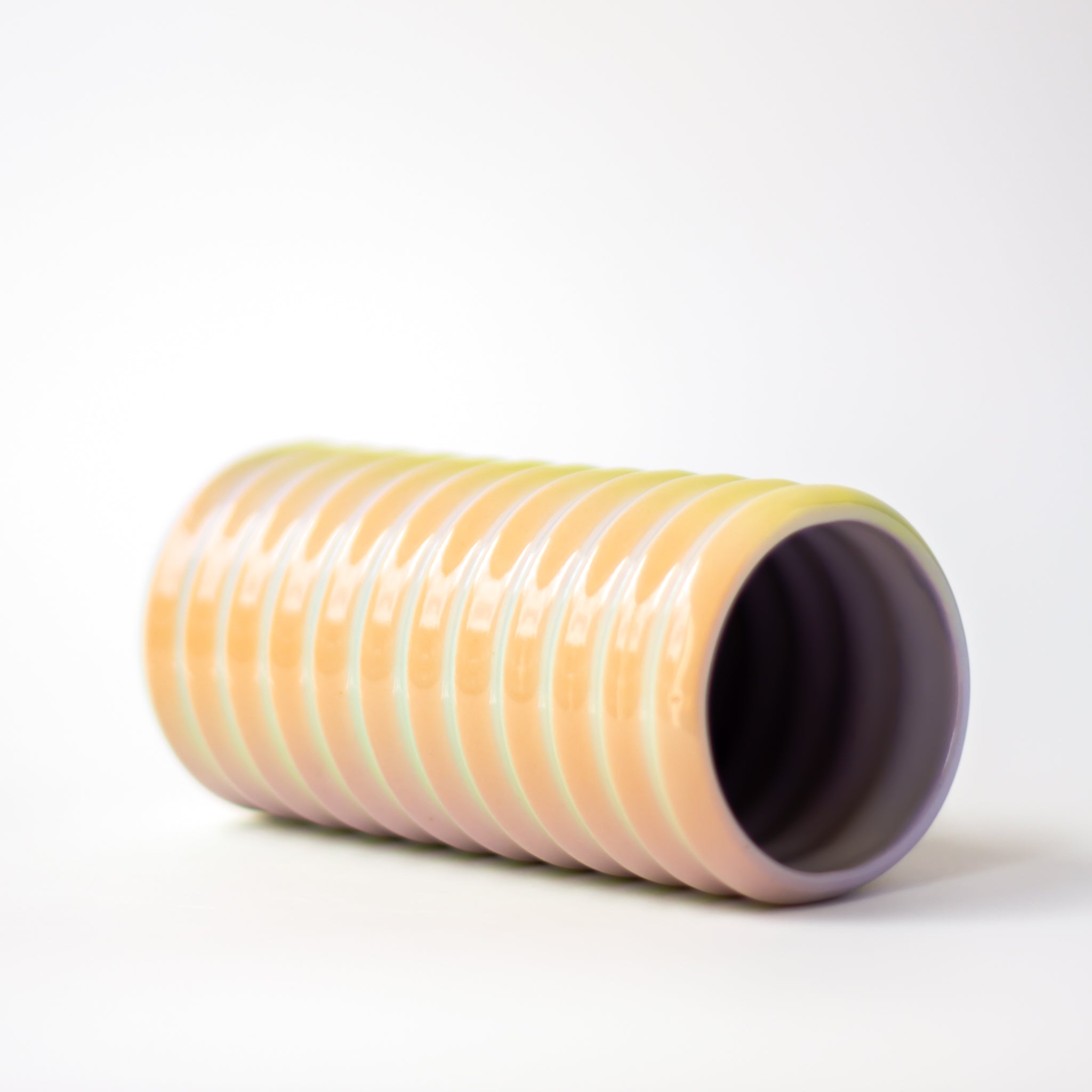 Wiggle Vase in Pastel Prism