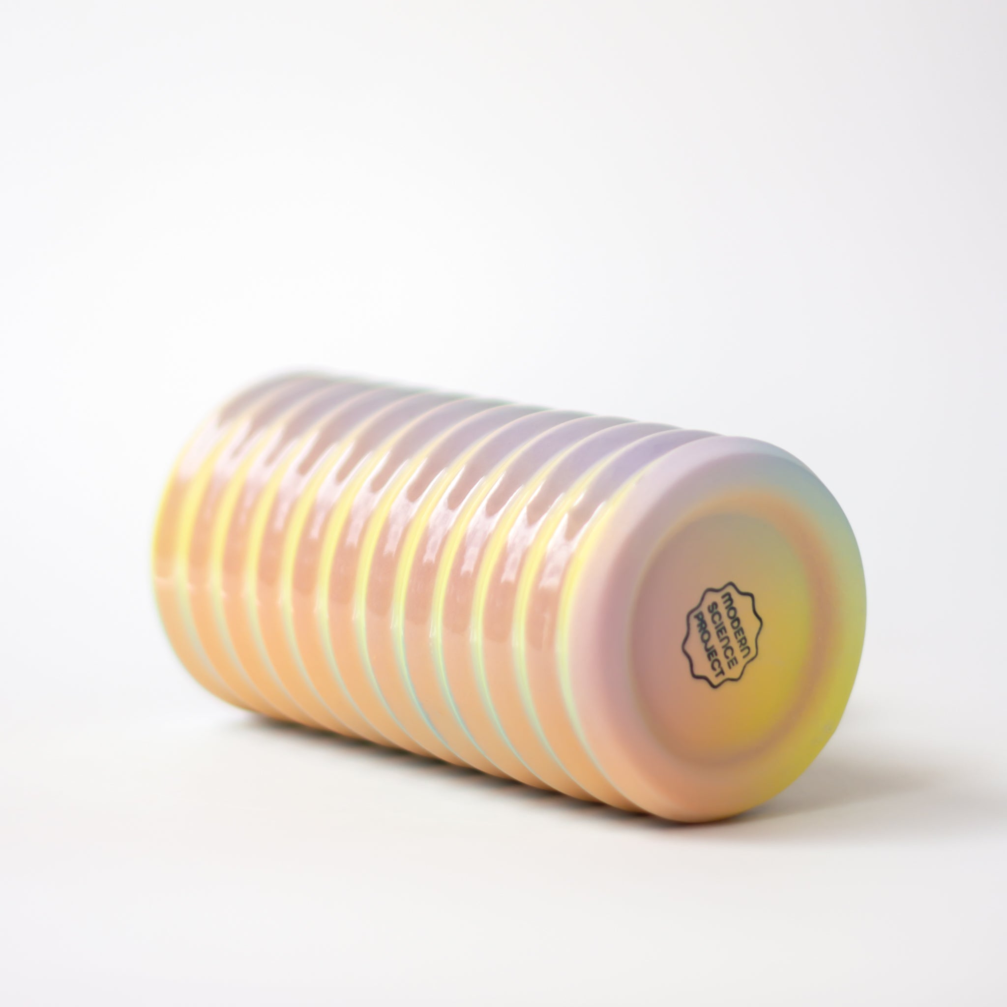 Wiggle Vase in Pastel Prism