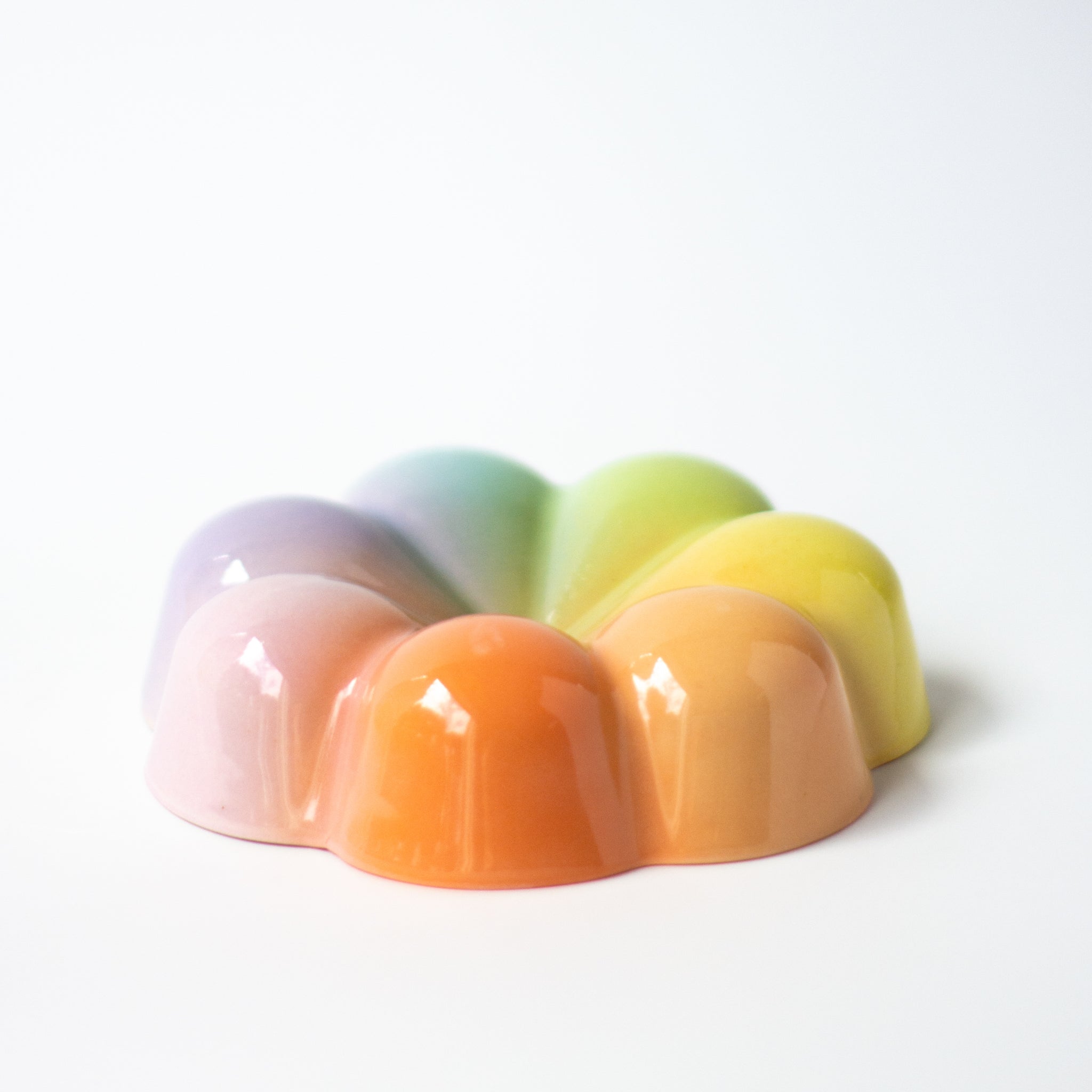 Catch All Dish in Pastel Rainbow