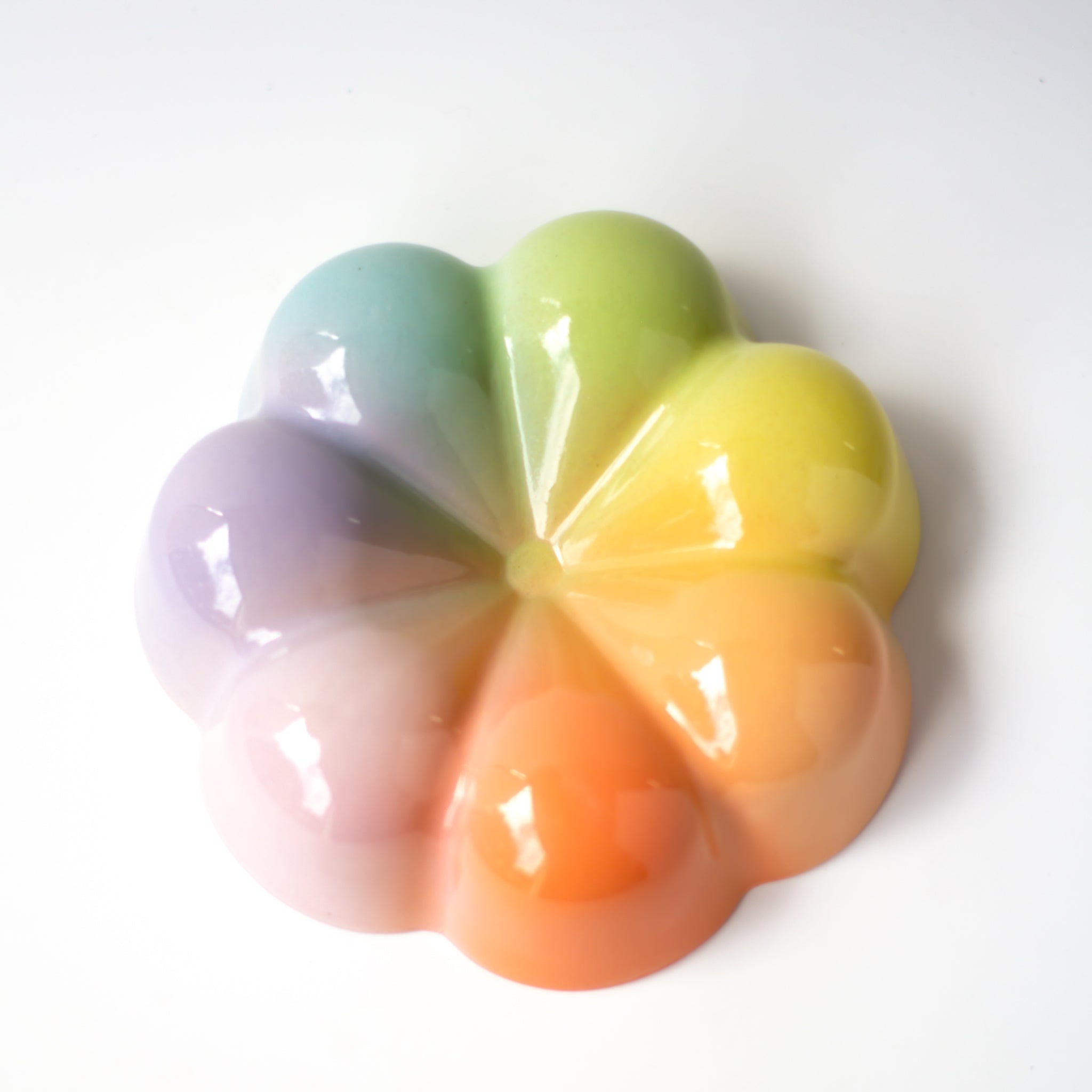 Catch All Dish in Pastel Rainbow