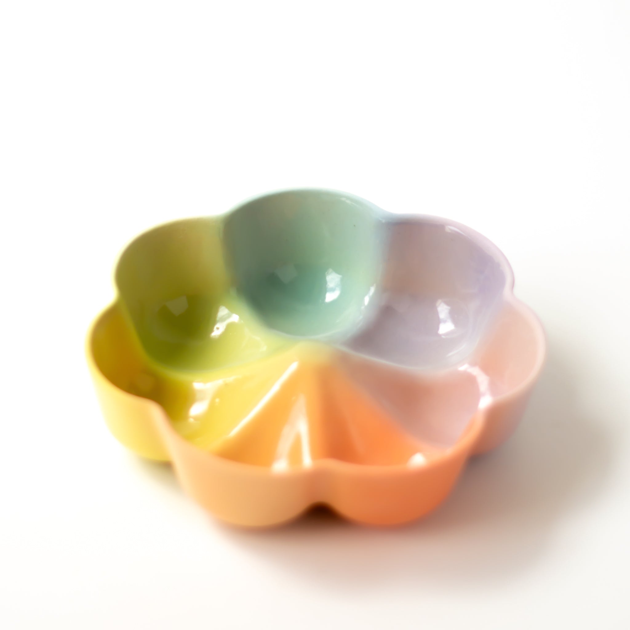 Catch All Dish in Pastel Rainbow