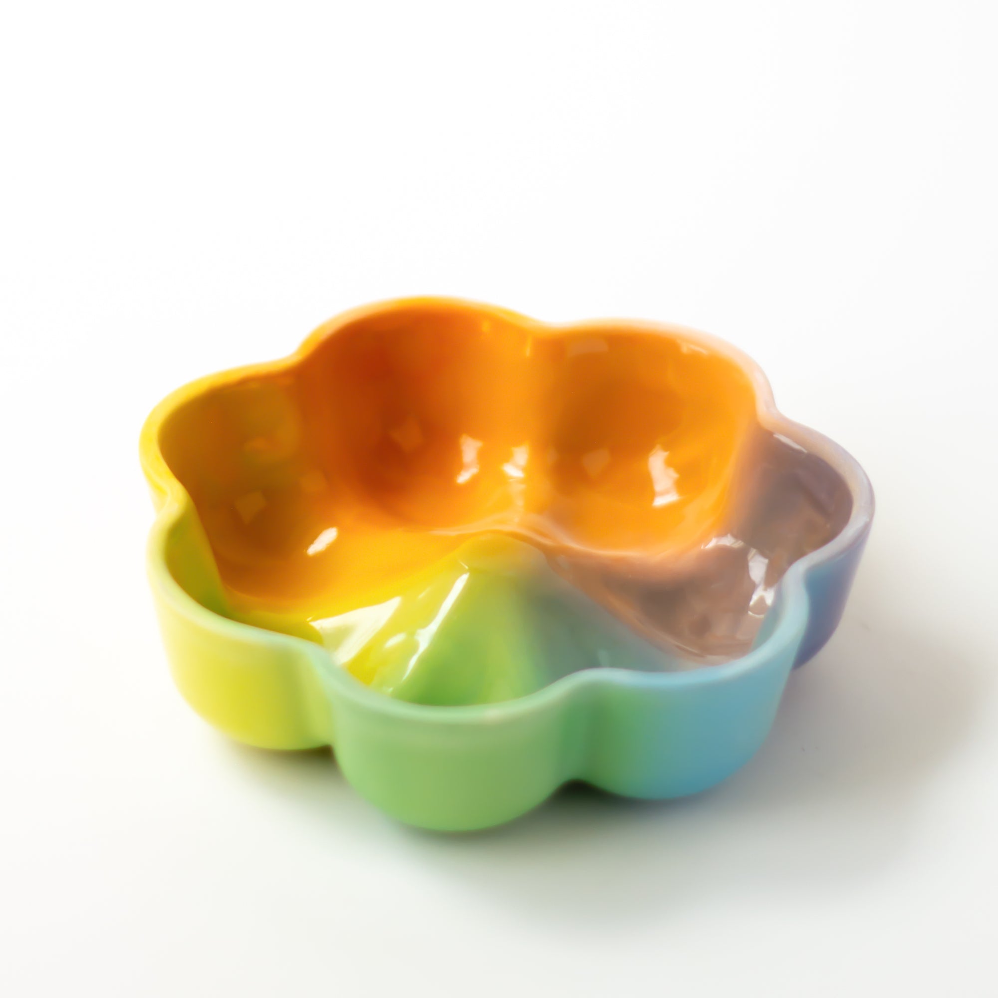 Catch All Dish in Vibrant Rainbow