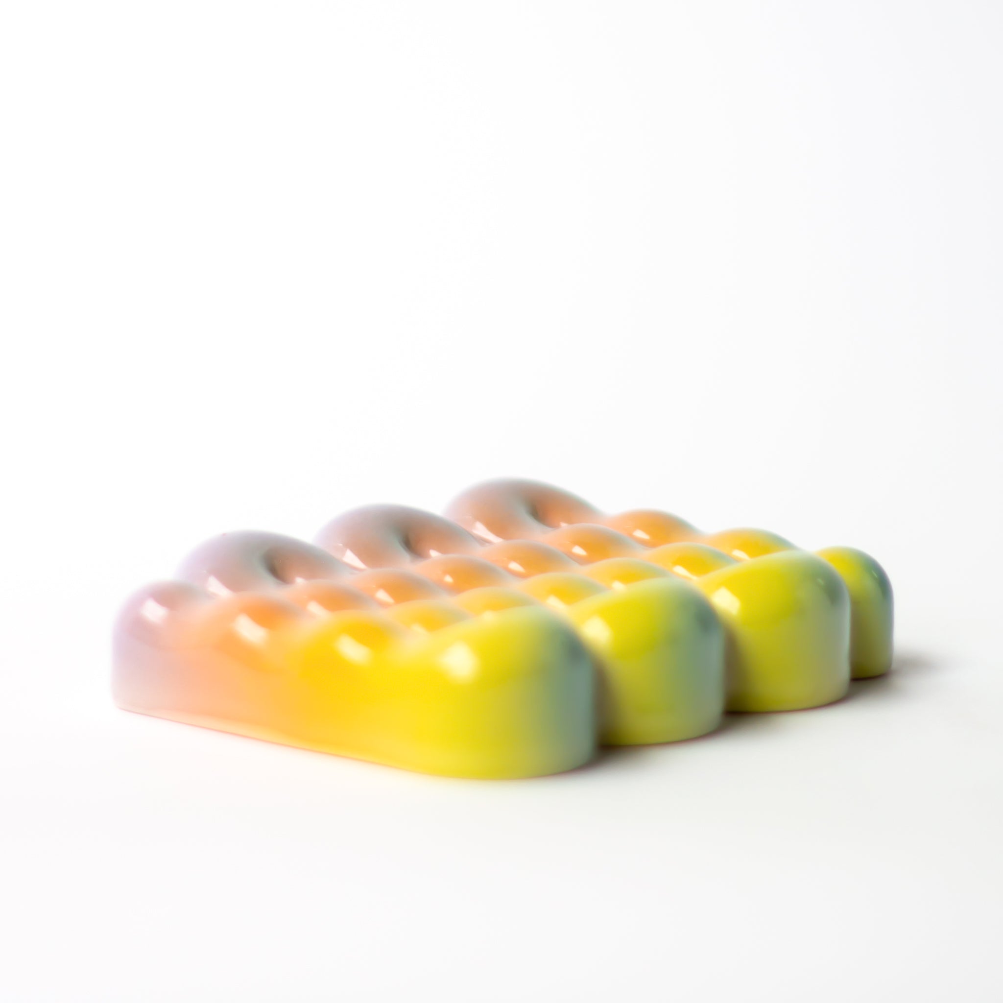 Soap Dish in Iridescent Cloud