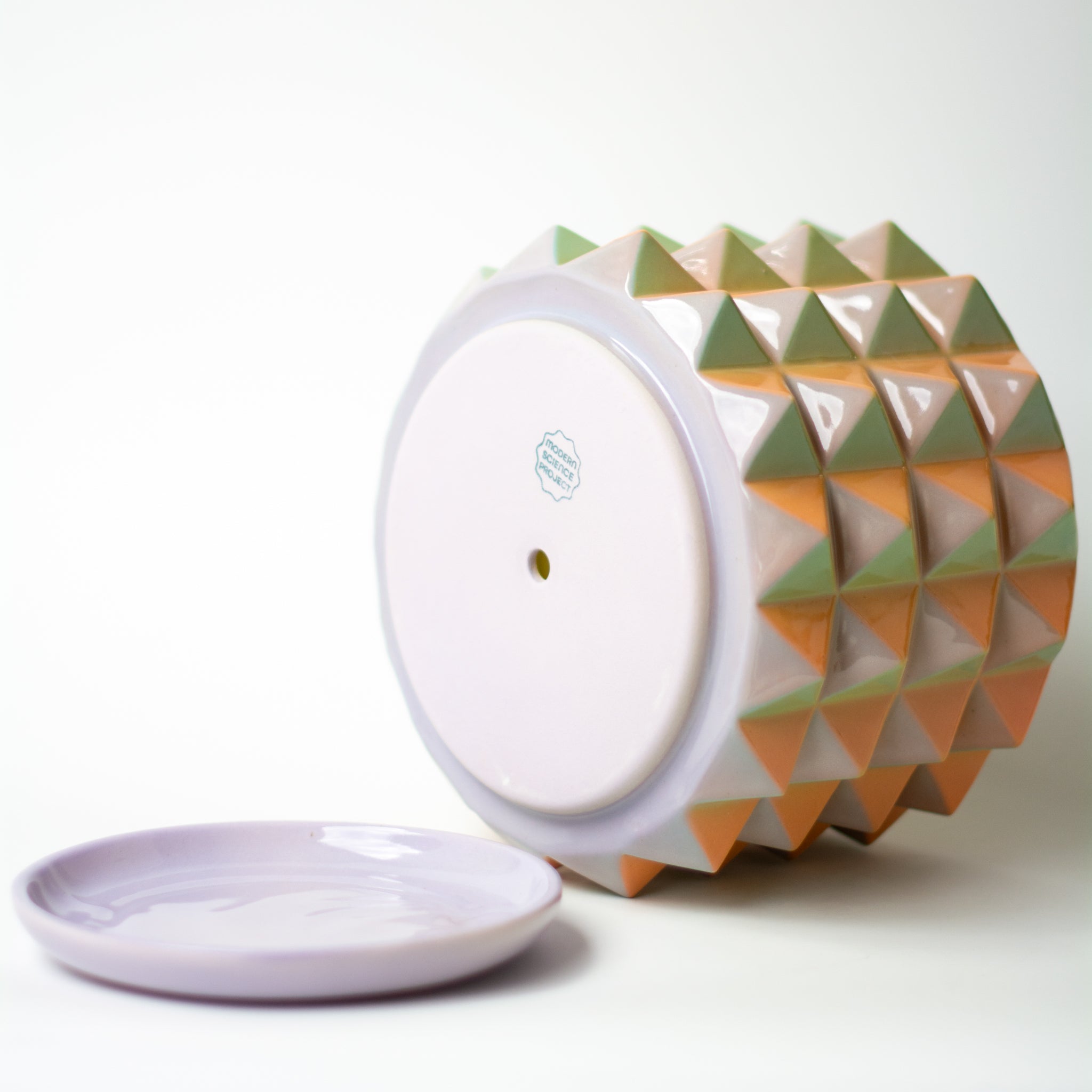 XL Prism Planter in Iridescent Rainbow