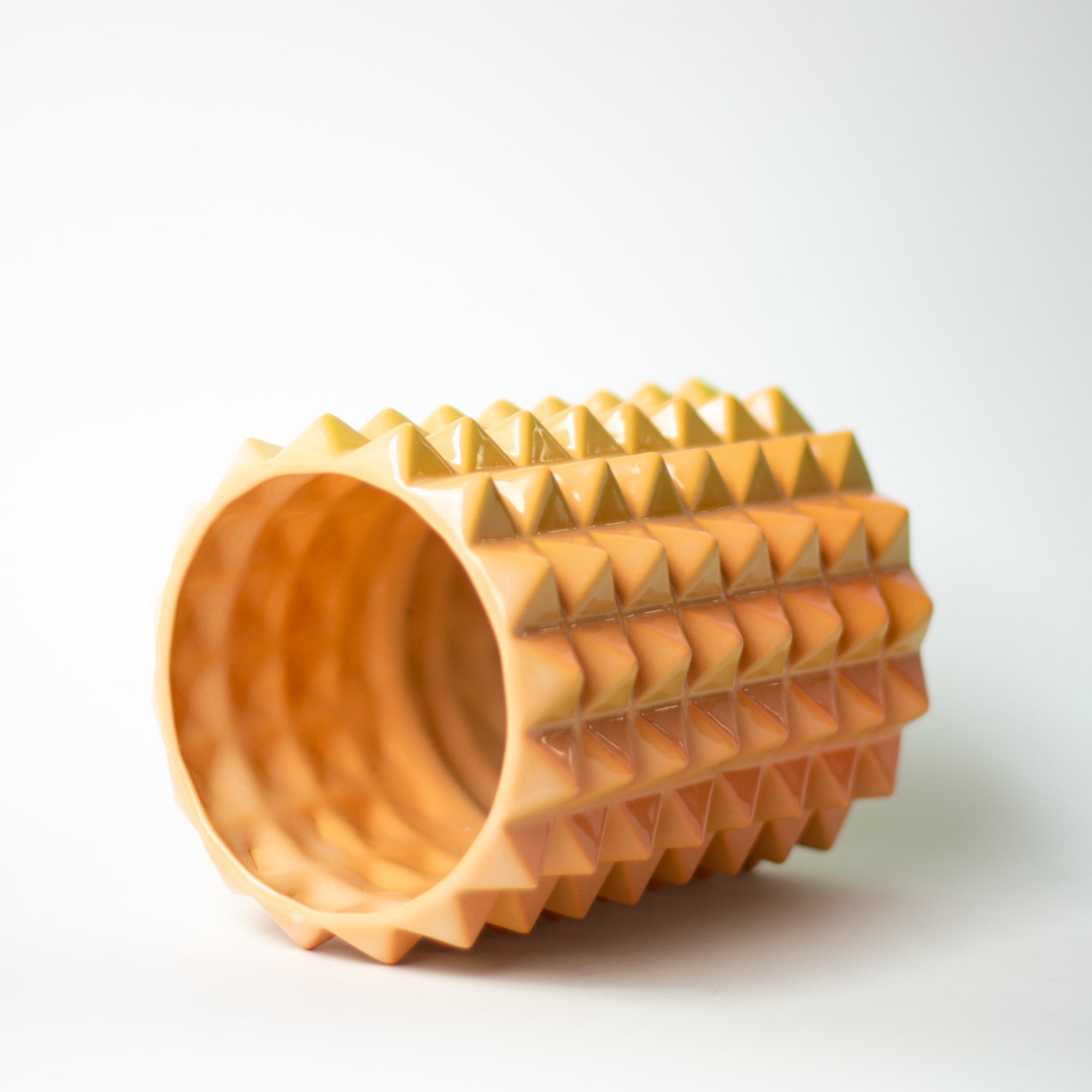 Prism Vase in Melon
