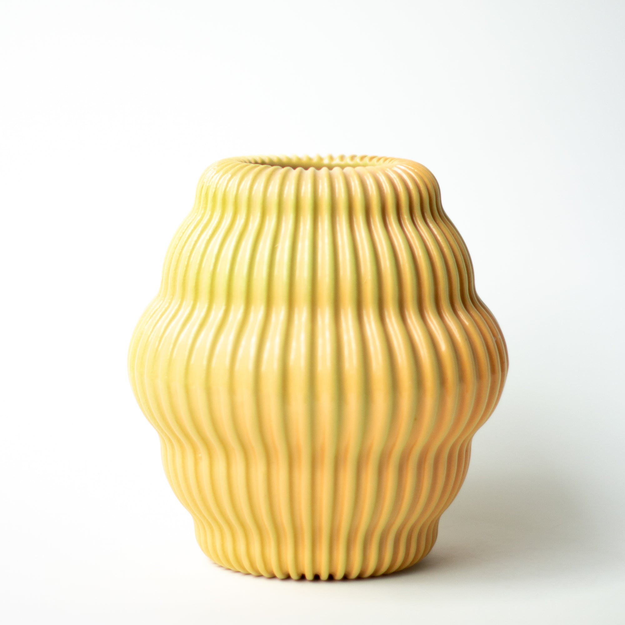 Bulb Vase in Melon
