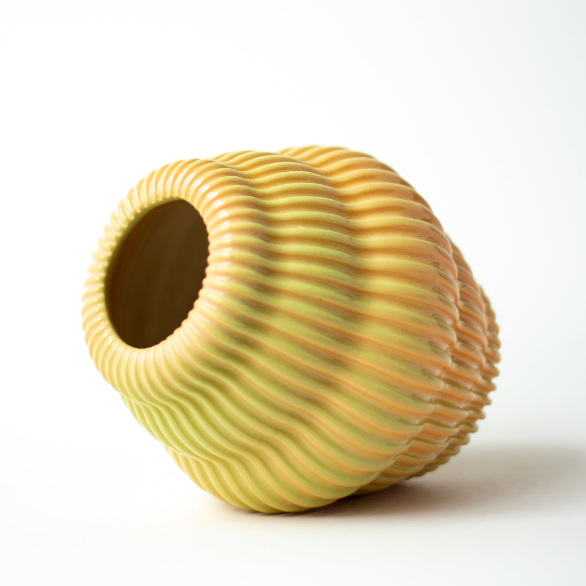Bulb Vase in Melon