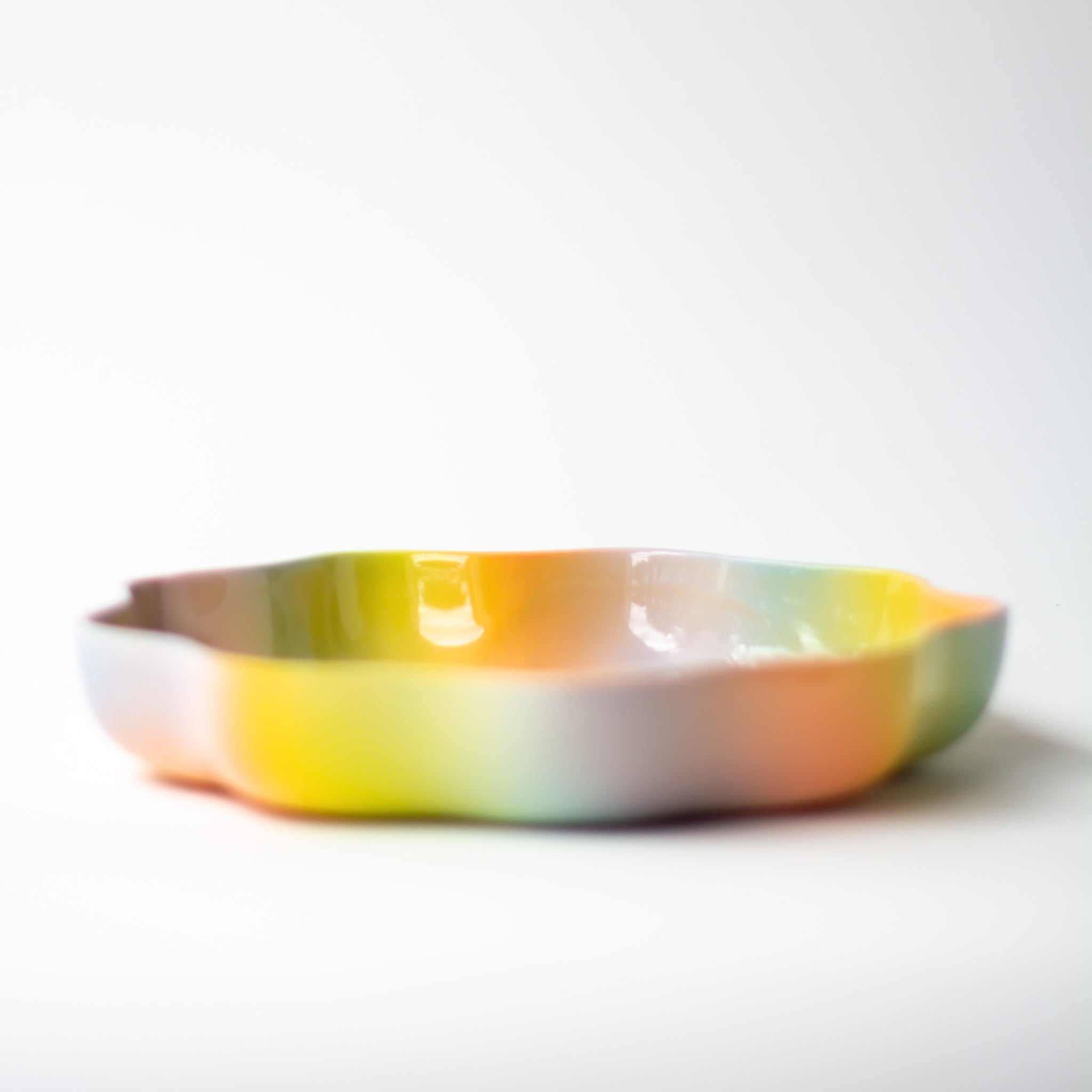 Pasta Plate in Iridescent Magic