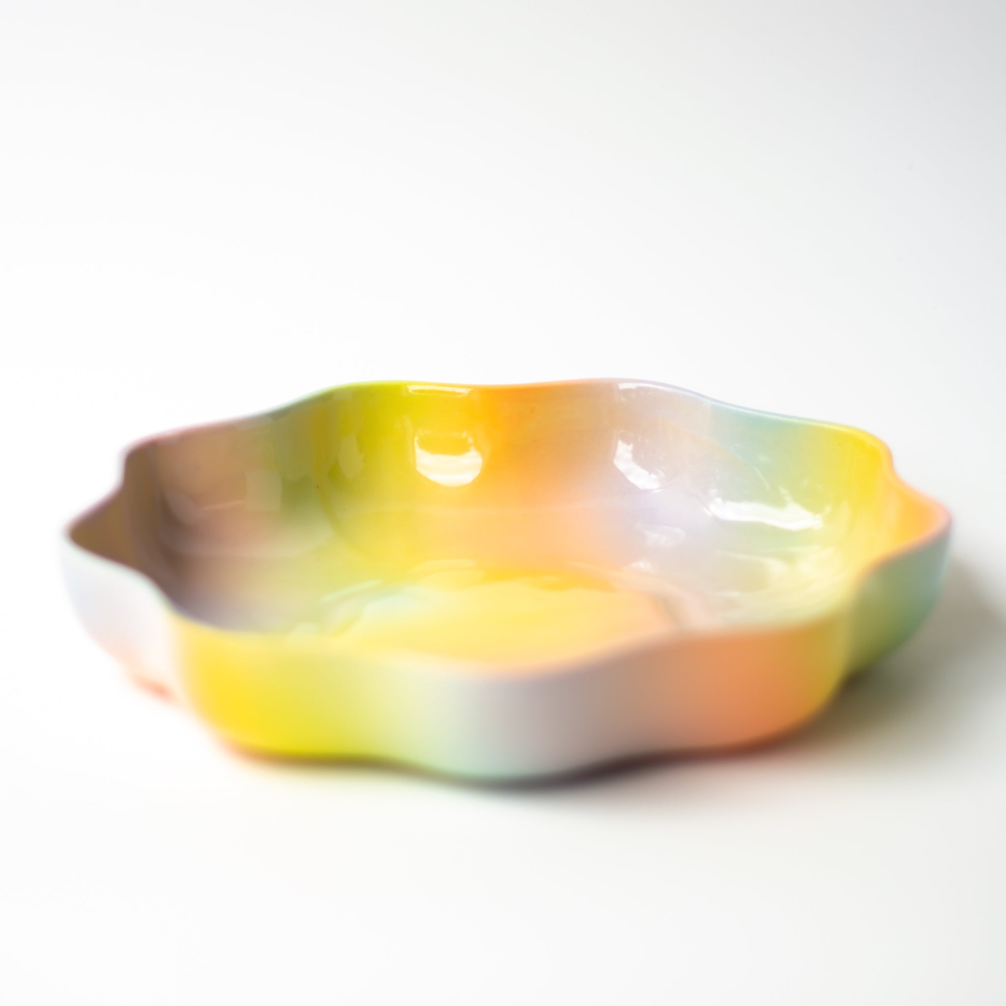 Pasta Plate in Iridescent Magic