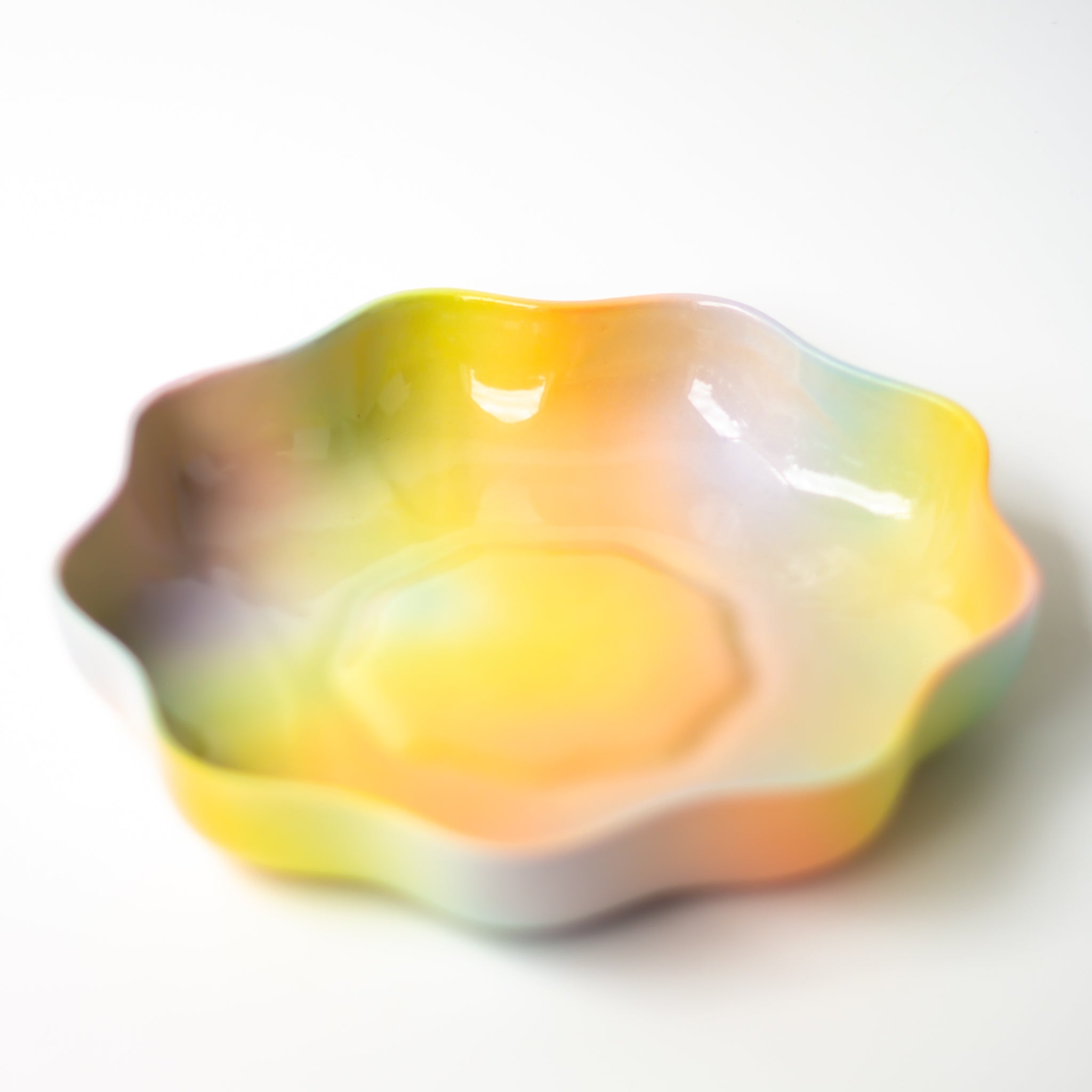 Pasta Plate in Iridescent Magic