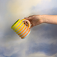 Wiggle Mug in Rainbow Stripe